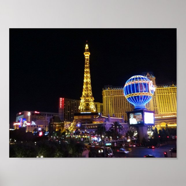 Paris Las Vegas Hotel & Casino #3 Poster (Frente)