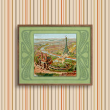 Paris Nouveau Art Impressão