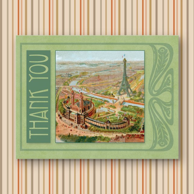 Paris Nouveau Obrigado Cartão Postal (Criador carregado)