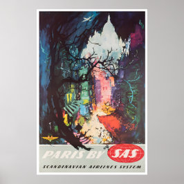 Paris Painting France Travel Poster French Art