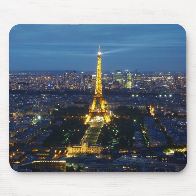 Paris pelo mousepad da noite (Frente)