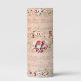 Paris Postmark Love Birds with Whimsical Notes Thi