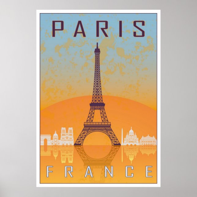 Paris vintage poster (Frente)