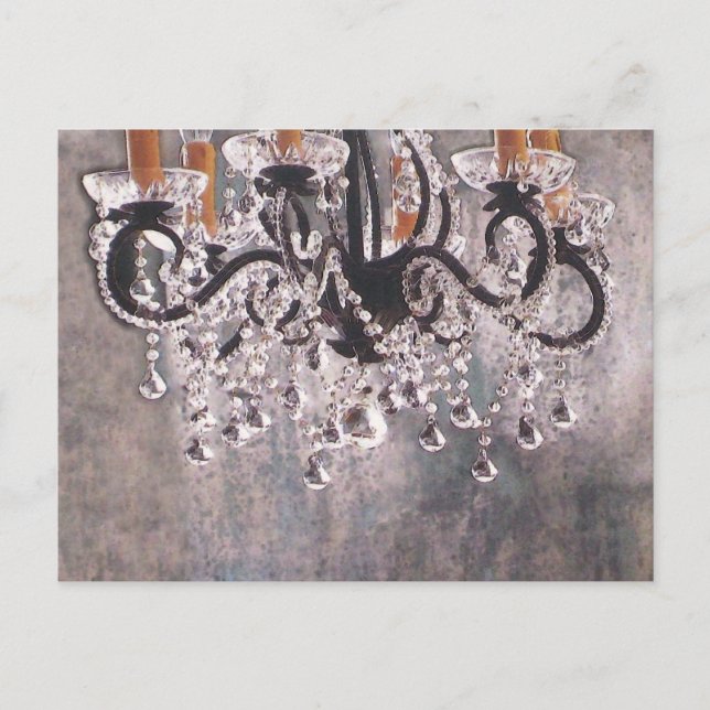 Park Avenue Chandelier ~ Cartão postal / Convite (Frente)