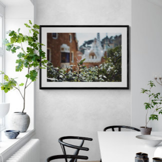 Park Güell Barcelona Fotografia Poster