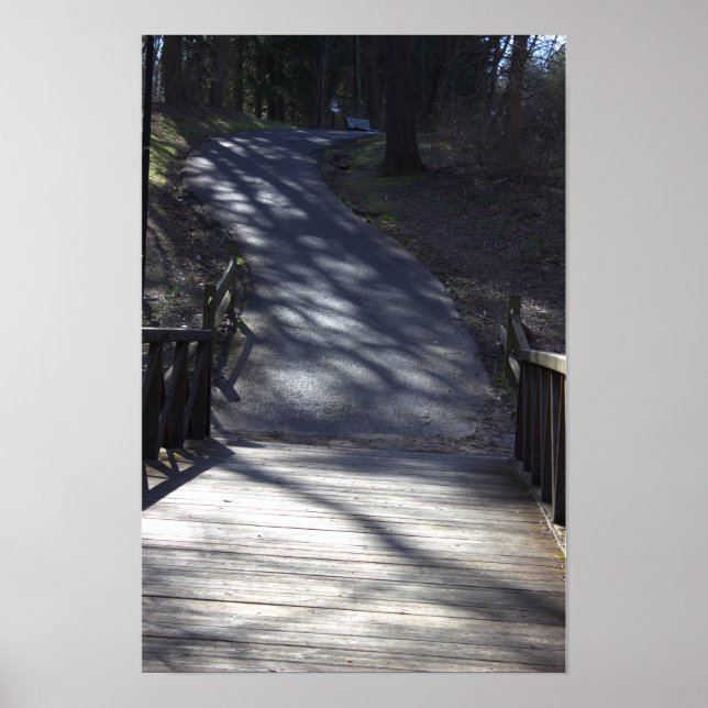 Park Walking Path Poster (Frente)