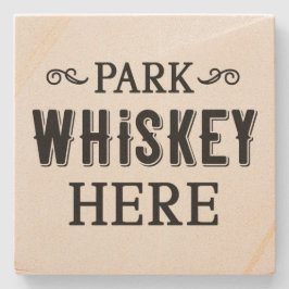 Park Whiskey - Porta copos de pedra