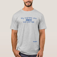 Parkinson sacudiu camiseta não mexida