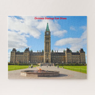 Parlamento Edifícios Ottawa. Quebra-cabeça de serr