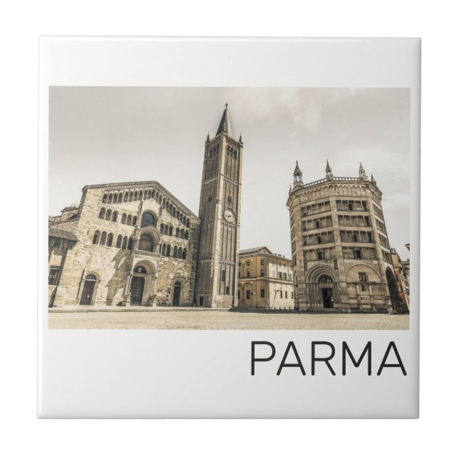 Parma Emilia Romagna Piazza Del Duomo Itália (Frente)