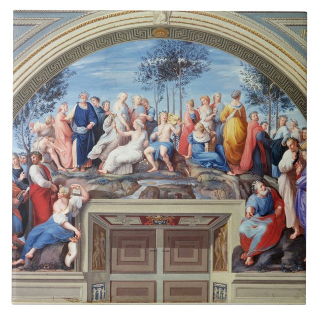 Parnassus e o Disputa, do della S da estância (Frente)