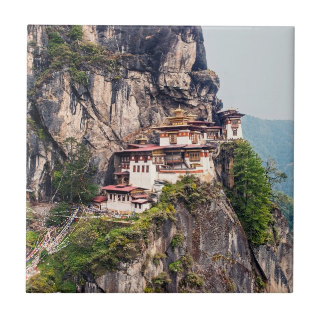 Paro Taktsang: O Mosteiro do Ninho do Tigre - Butã (Frente)