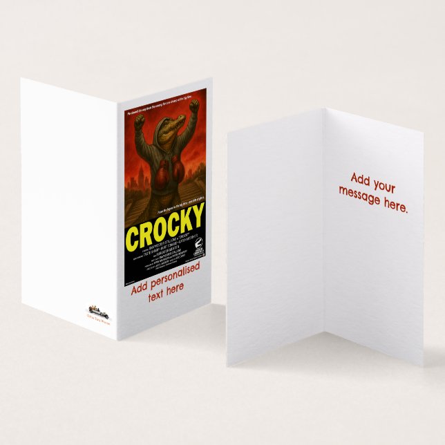 Paródia de Filme Clássico Crocky (Interior e exterior)