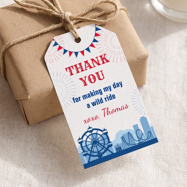 Parque de diversões Obrigado Etiqueta (Criador carregado)