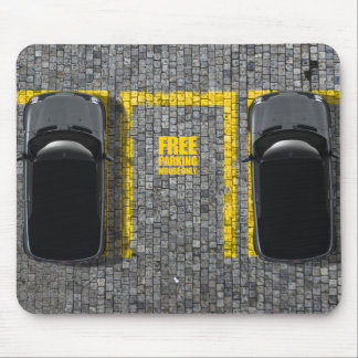Parque de estacionamento Mousepad do rato