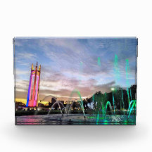 Parque do Círculo Memorial do Quezon na Placa de Q