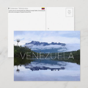 Parque Nacional Canaima, Venezuela Cartão Postal d