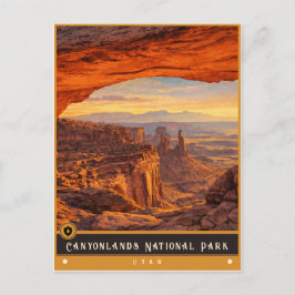 Parque Nacional Canyonlands | Utah Cartão Postal A