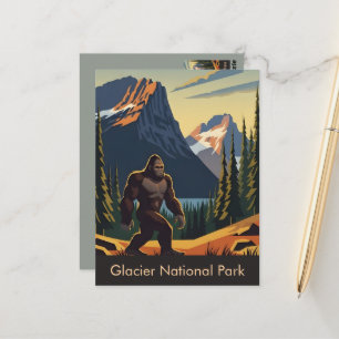 Parque Nacional da Geleira Cartão Postal WPA