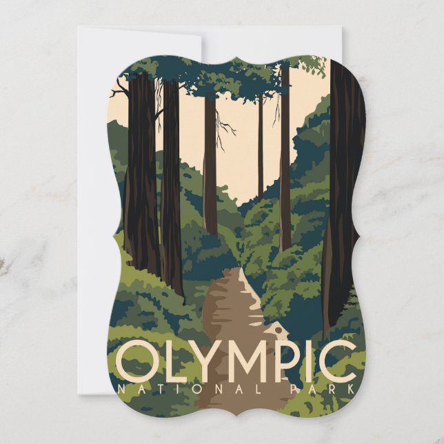 Parque Nacional da olimpiadas (Frente)