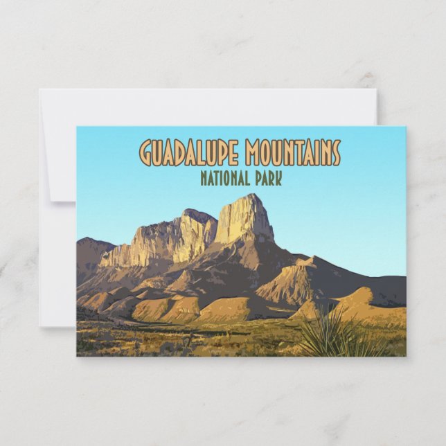Parque Nacional das Montanhas Guadalupe, Texas (Frente)