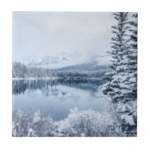 Parque nacional de Banff no inverno