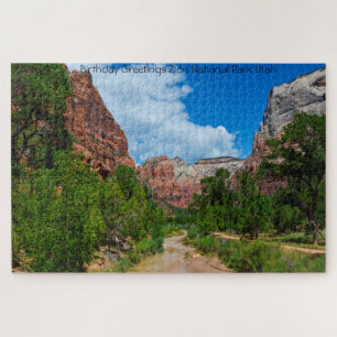 Parque Nacional de Zion Utah Quebra-Cabeça