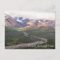 Parque Nacional Denali - Alasca | Cartão Postal