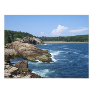 Parque nacional do Acadia, impressão da foto