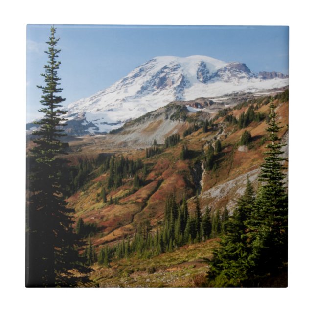 Parque Nacional do Monte Rainier, outono (Frente)