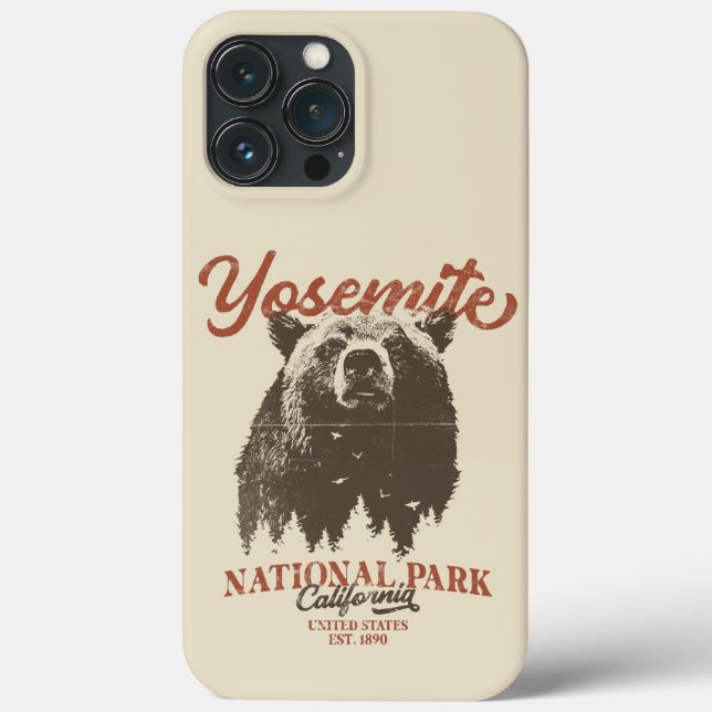 Parque Nacional do Yosemite Grizzly Bear Californi (Verso)