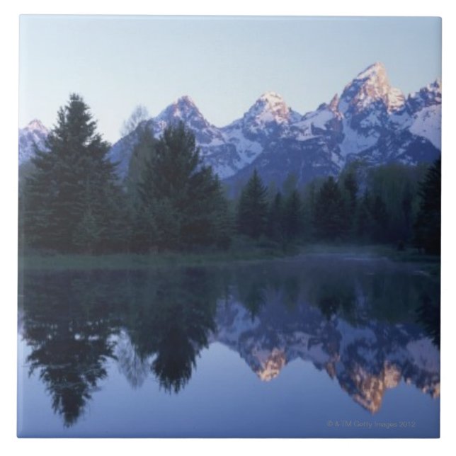 Parque nacional grande de Teton, escala de Teton, (Frente)