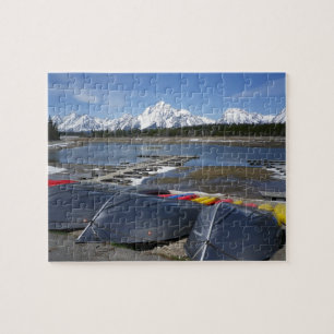 Parque nacional grande de Teton - quebra-cabeça