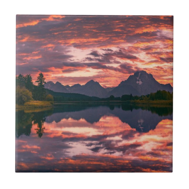 Parque nacional grande de Teton, Wyoming (Frente)