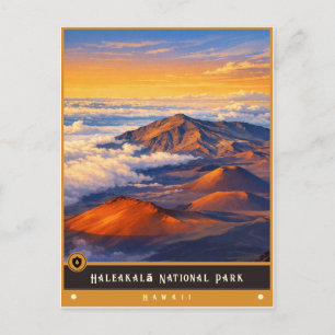 Parque Nacional Haleakalā Cartão Postal Antigo