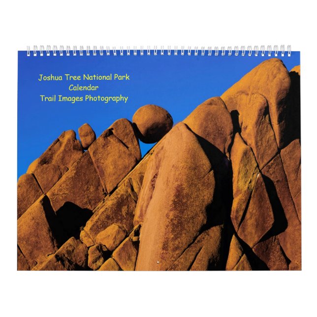 Parque Nacional Joshua Tree - Calendário (Capa)