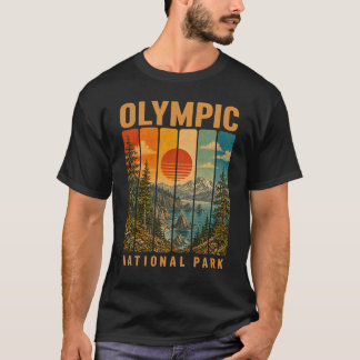 Parque Nacional Olímpico Washington EUA Camisa Vin