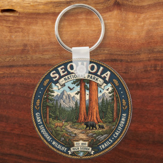 Parque Nacional Sequoia Califórnia Porta-Chaves |
