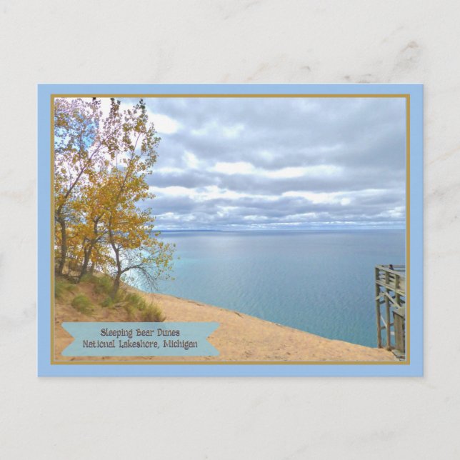 Parque Nacional Sleeping Bear Dunes, Cartão Postal (Frente)