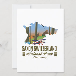 Parque Nacional Suíça Saxônica mapa Alemanha