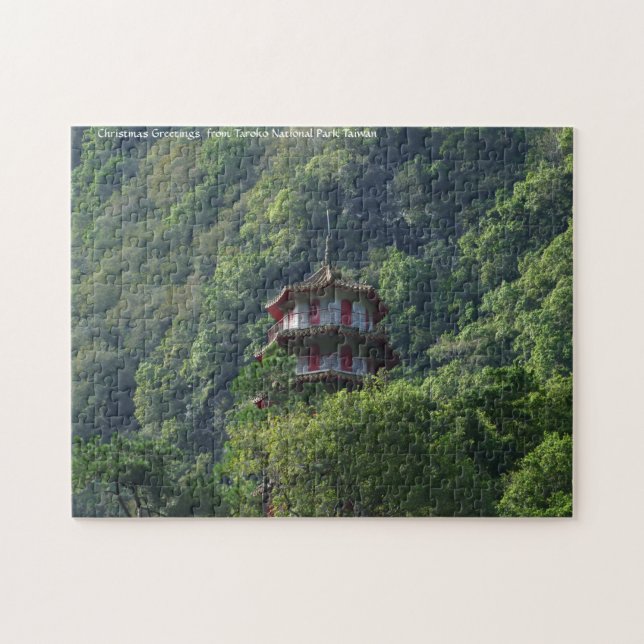 Parque Nacional Taroko Taiwan. Quebra-cabeça (Horizontal)