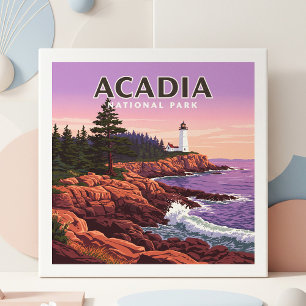Parque Nacional Vintage Acadia