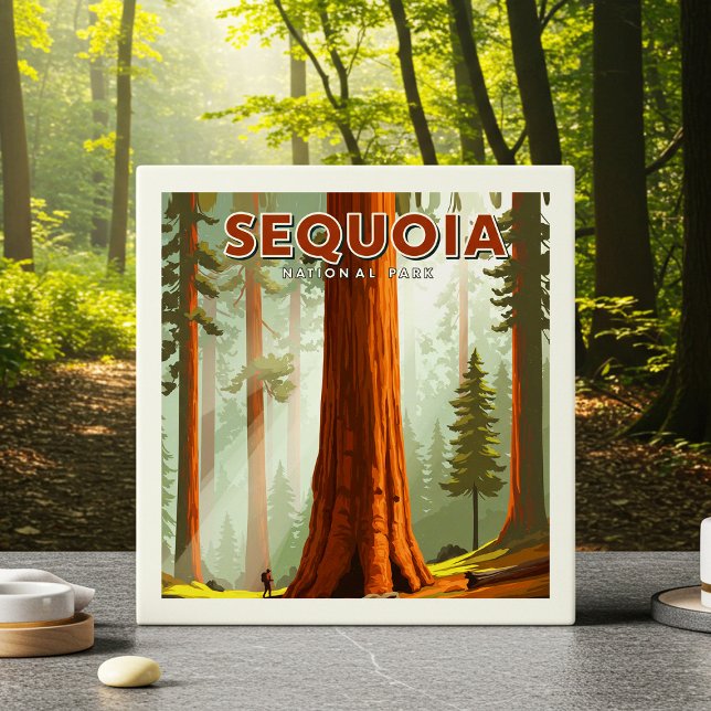 Parque Nacional Vintage Sequoia (Criador carregado)