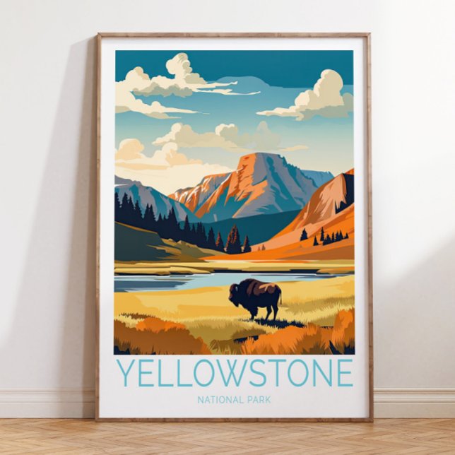 Parque Nacional Yellowstone, Poster Yellowstone, Y (Criador carregado)