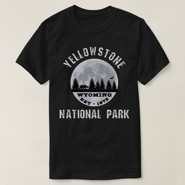 Parque Nacional Yellowstone Pullover (Frente do Design)