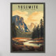 Parque Nacional Yosemite Poster de viagens 13x19 (Frente)