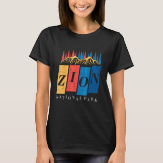 Parque Nacional Zion Utah Canyon Camiseta Lembranç