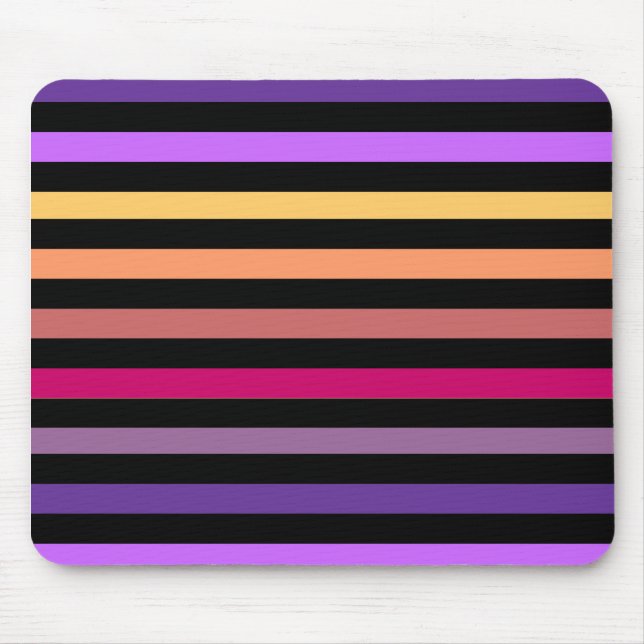 Parquet Stripes Mousepad (Frente)