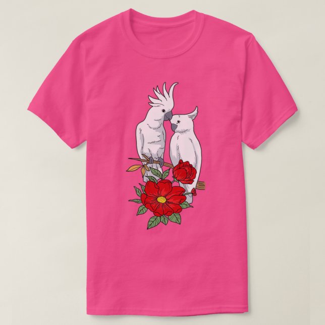 Parrot Hawaii Camisa de Papagaio Tropical Hawaii (Frente do Design)