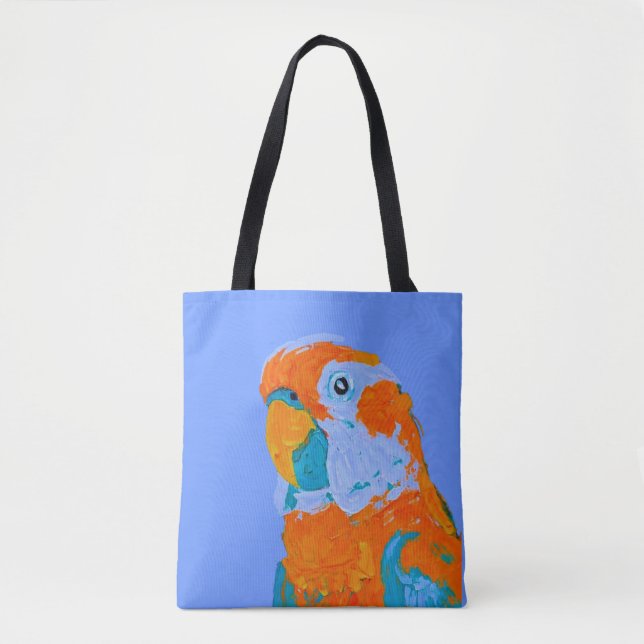 Parrot Tote Bag Feliz (Frente)
